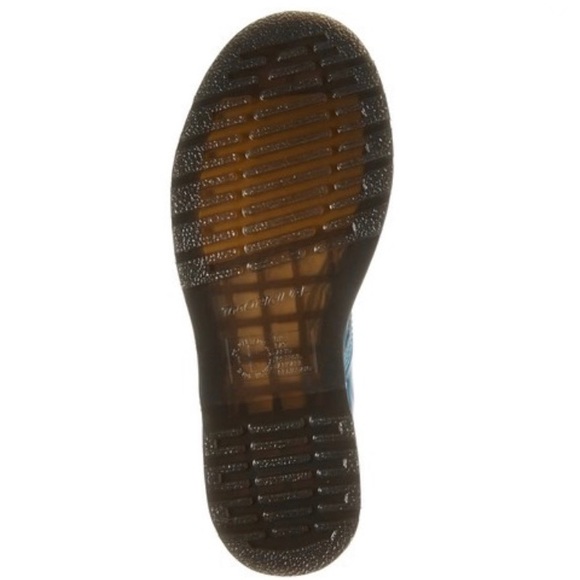 NIB Doc Martens Metallic Blue 1460 Combat Boots - Picture 5 of 8